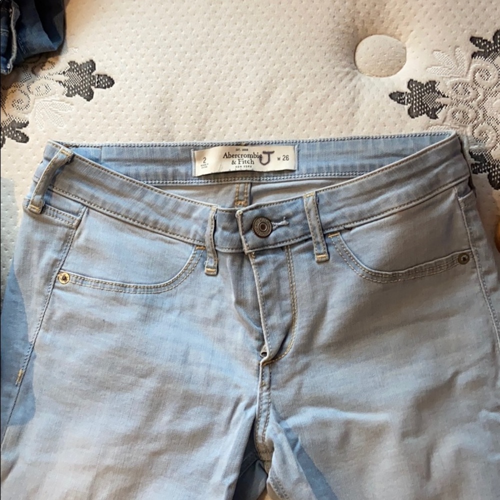 Light Wash Abercrombie Jeans